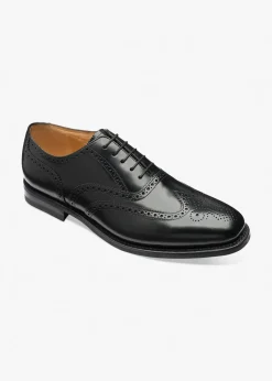 Discount 302 Oxford Brogue Shoes - Black Polished Shoes|Shoes