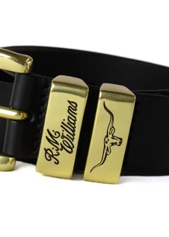 Best 3 Piece 1.5" Brass Buckle Belt - Belts & Buckles