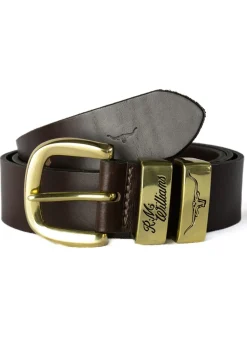 Hot 3 Piece 1.5" Brass Buckle Belt - Belts & Buckles