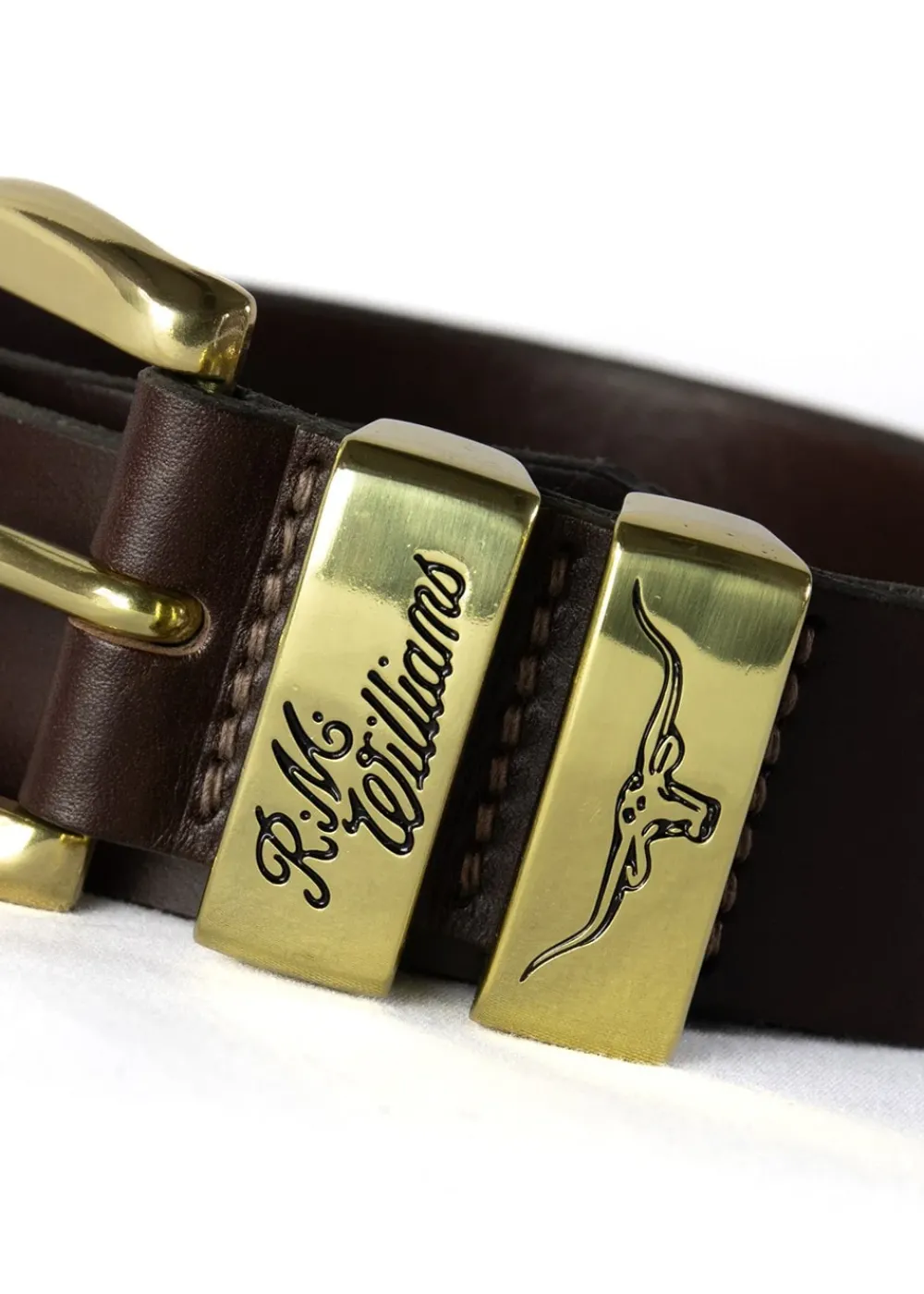 Hot 3 Piece 1.5" Brass Buckle Belt - Belts & Buckles