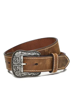 Fashion Accent Belt - Brown Women Belts