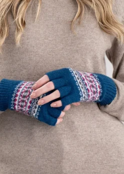 Best Alba Lambswool Fingerless Gloves - Women Gloves