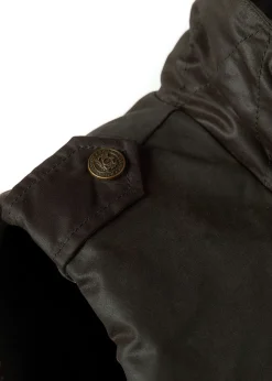 Best Alma Wax Gilet - Dark Olive Women Gilets