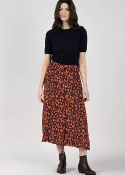 Fashion Anglesey Midi Skirt - Autumn Multi Women Skirts