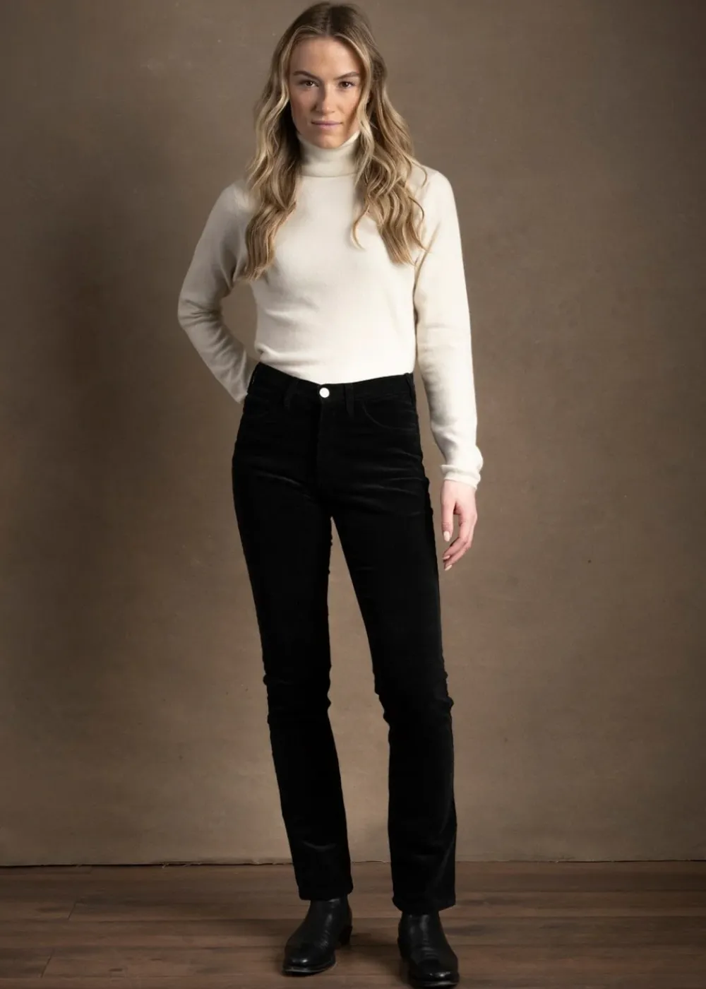 Clearance Apollo Needle Cord Jeans - Women Trousers & Jeans
