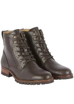 Best Artémis Cuir Boots - Marron Fonce Women Boots|Boots