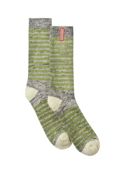 Best Attleborough Bamboo Mid Length Lightweight Stripe Socks - Women Socks|Socks