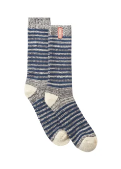 Outlet Attleborough Bamboo Mid Length Lightweight Stripe Socks - Women Socks|Socks