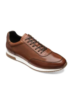 Hot Bannister Trainers - Cedar Burnished Calf Trainers|Shoes