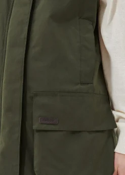 Fashion Beaconsfield Gilet - Olive Women Gilets
