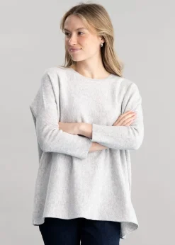 Fashion Beatrice Crew Cape - Women Knitwear