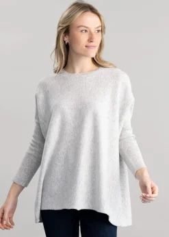 Fashion Beatrice Crew Cape - Women Knitwear
