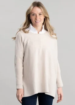Outlet Beatrice Crew Cape - Women Knitwear