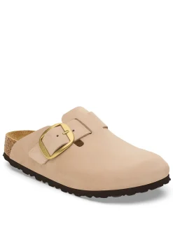 Fashion Boston Big Buckle Clogs - Sandcastle Women Shoes|Shoes