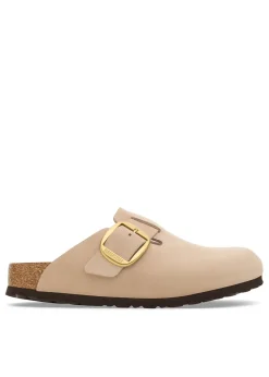 Fashion Boston Big Buckle Clogs - Sandcastle Women Shoes|Shoes