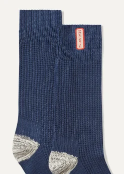 Fashion Bradenham Bamboo Mid Length Lightweight Waffle Knit Socks - Women Socks|Socks