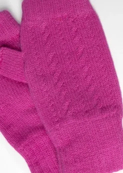 Clearance Briar Cashmere Fingerless Mittens - Women Gloves