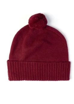 Best Briar Cashmere Pom Pom Beanie - Women Hats & Caps