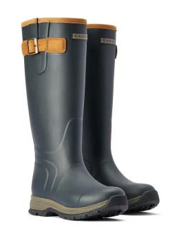 Fashion Burford Insulated Wellingtons - Navy Women Wellies|Wellies