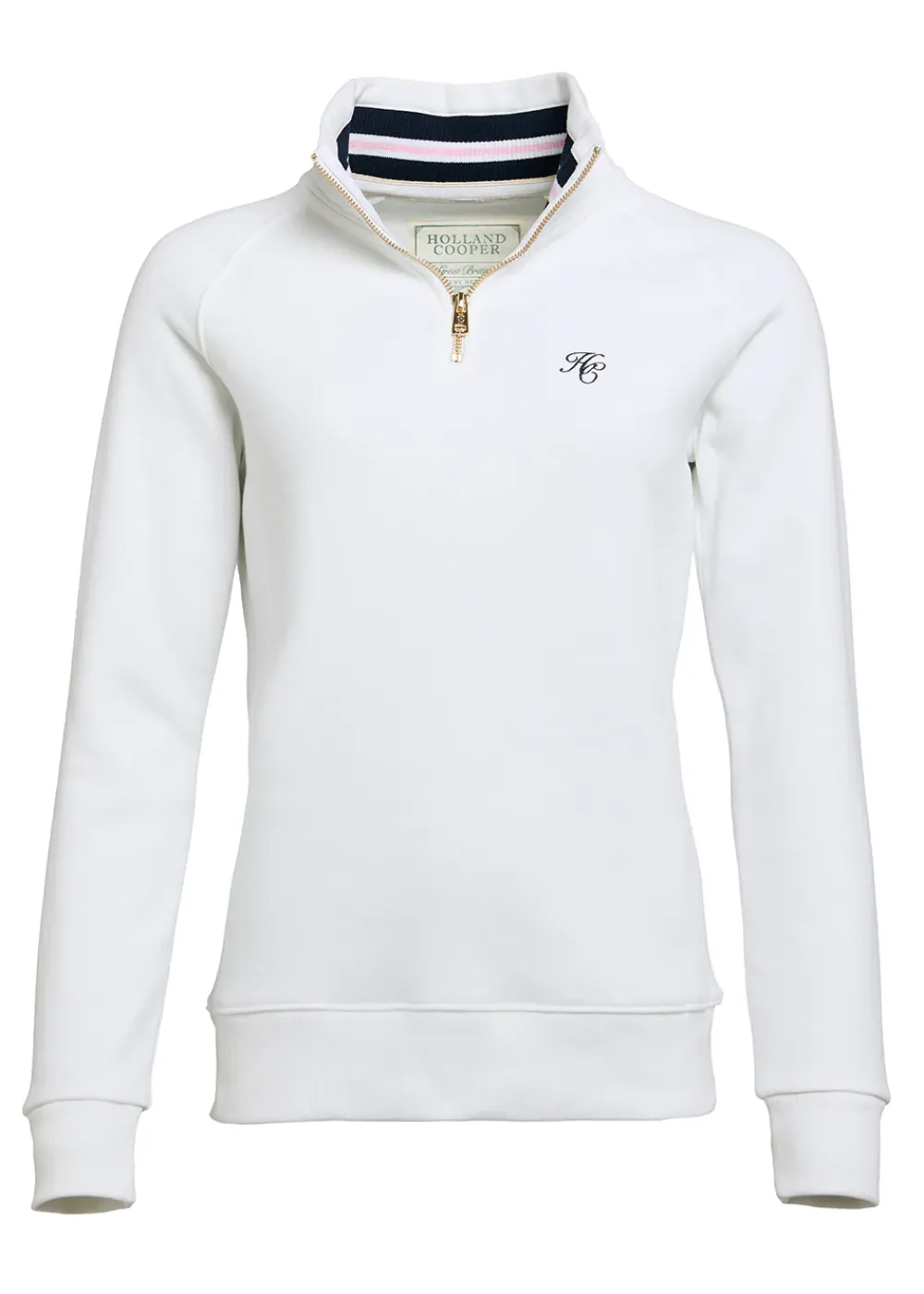 Hot Burford Quarter Zip Neck Sweatshirt - Women Sweatshirts