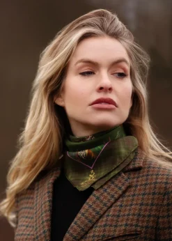 Outlet Caledonia Medium Silk Scarf - Women Scarves