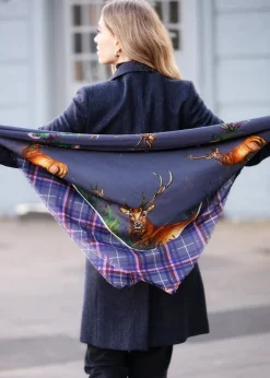 Sale Caledonia Wool Silk Shawl Scarf - Women Scarves