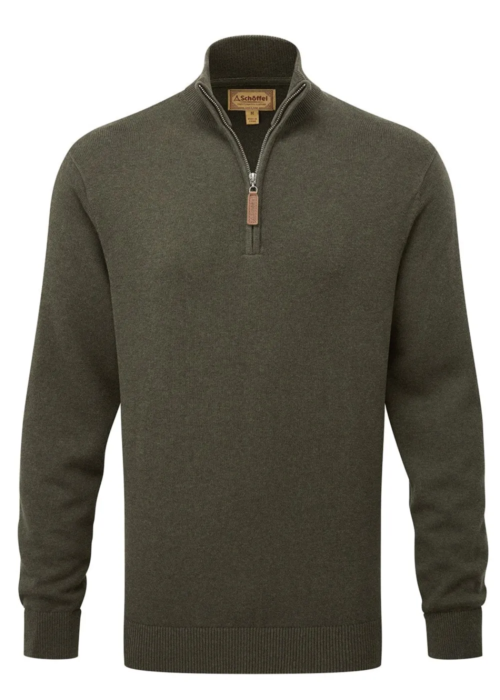 Best Calton Cotton Cashmere 1/4 Zip Jumper - Knitwear