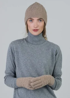 Best Cashmere Cable Gloves - Women Gloves