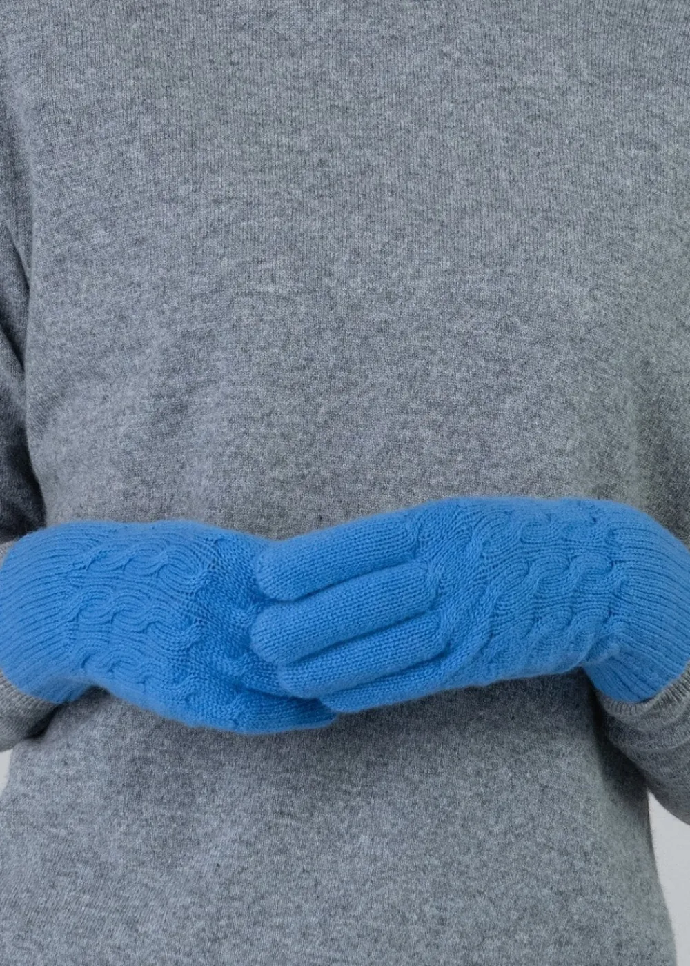 Online Cashmere Cable Gloves - Women Gloves