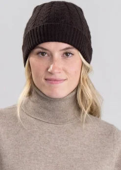 Sale Cashmere Cable Hat - Women Hats & Caps