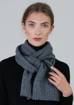 Online Cashmere Cable Scarf - Women Scarves
