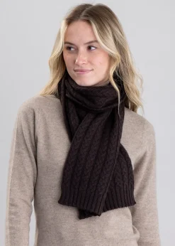 Best Cashmere Cable Scarf - Women Scarves