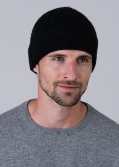 Best Cashmere Ribbed Hat - Hats & Caps
