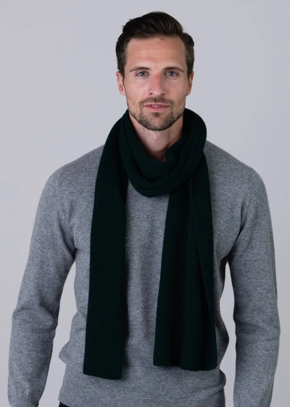 Best Cashmere Ribbed Scarf - Scarves