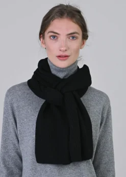Best Cashmere Ribbed Scarf - Women Scarves