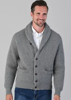 Sale Cashmere Windsor Shawl Jacket - Knitwear