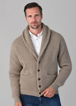 Outlet Cashmere Windsor Shawl Jacket - Knitwear