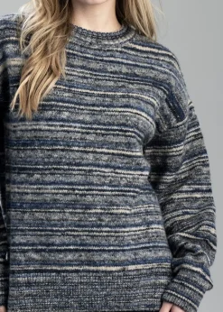 Clearance Cassie Knitted Jumper - Grey Multi Women Knitwear