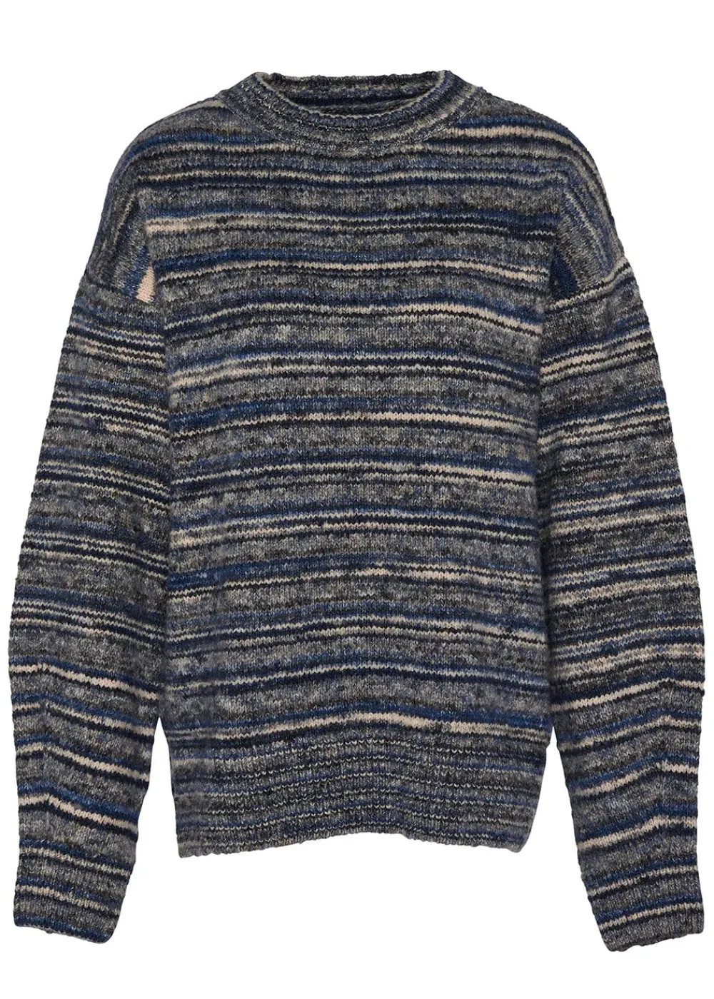 Clearance Cassie Knitted Jumper - Grey Multi Women Knitwear