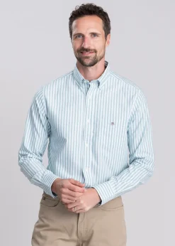 Best Classic Oxford Stripe Shirt - Shirts