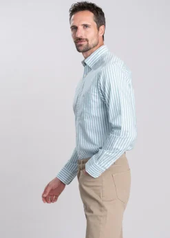 Best Classic Oxford Stripe Shirt - Shirts