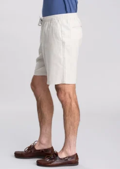 New Cotton Linen Relaxed Shorts - Shorts