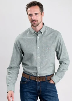 Hot Cotton Linen Shirt - Shirts