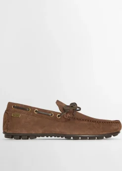 New Courage Driving Shoes - Choco Suede Shoes|Shoes