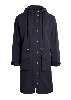 Online Cressida Rain Coat - Navy Women Coats & Jackets