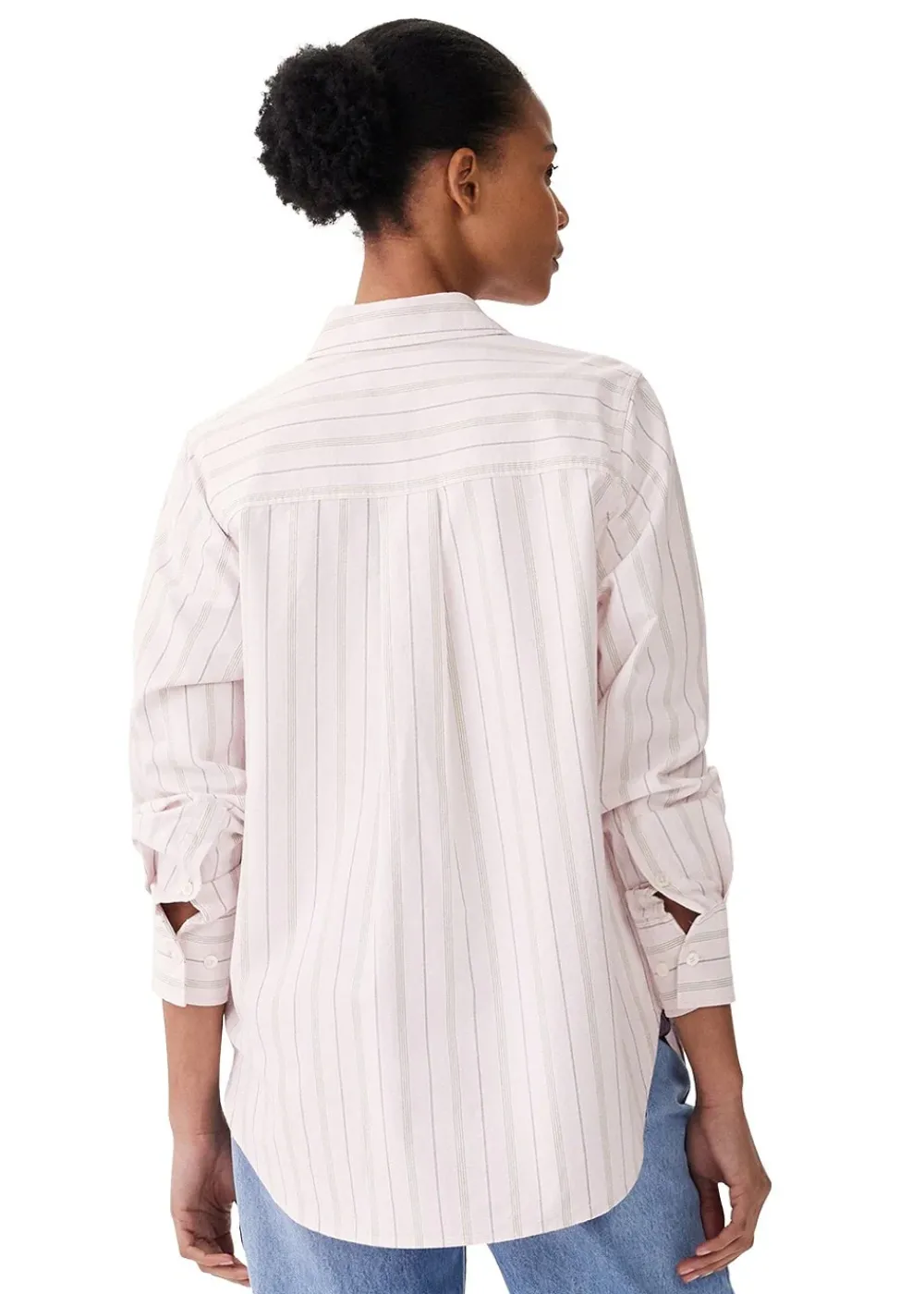 Clearance Crispin Shirt - Pink and Green Women Shirts And Blouses