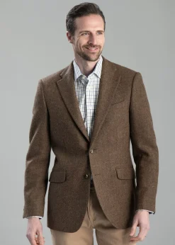 Fashion Crookham Tweed Jacket - Latte Tweed & Tailored Jackets