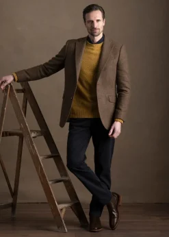 Fashion Crookham Tweed Jacket - Latte Tweed & Tailored Jackets