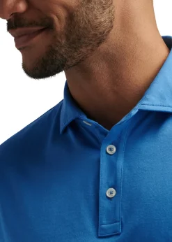 Online Crown Comfort Polo Shirt - Blue Poppy Polo Shirts & T-Shirts