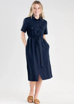 Online Daisy Linen Dress - Women Dresses
